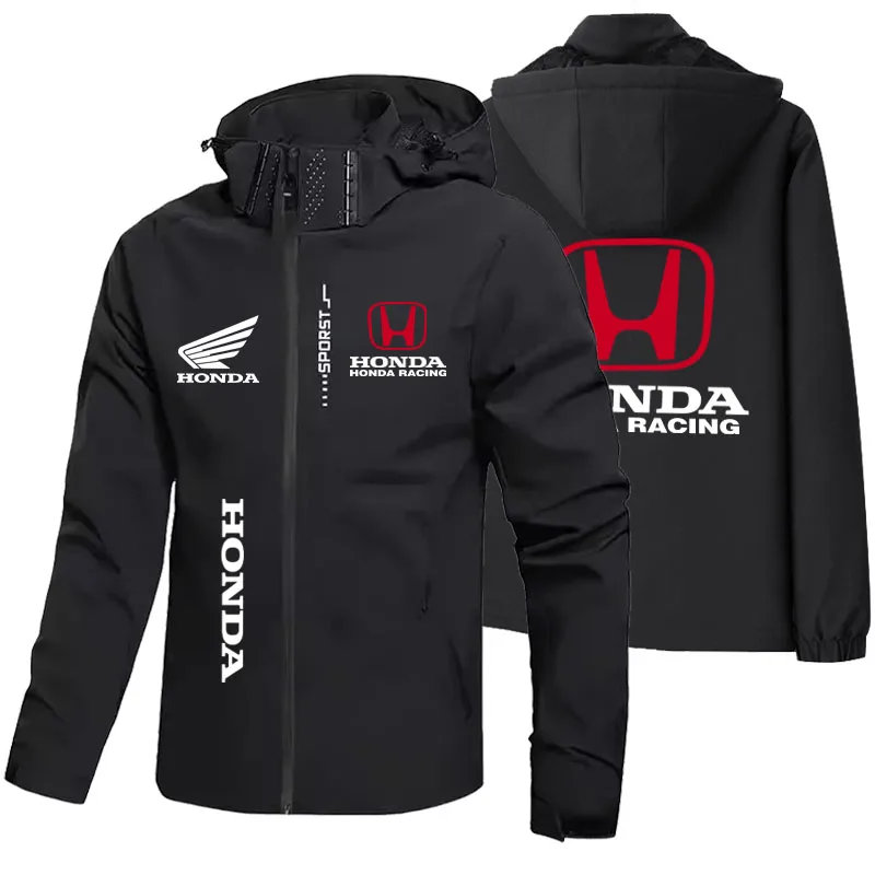Honda Racing Jacket - Men's Motorcycle Coat with Removable Hood - Outdoor - Style EU Size Windproof and Waterproof Team Jacket
Honda Racing Jacket - Men's Motorcycle Coat with Removable Hood - Outdoor - Style EU Size Windproof and Waterproof Team Jacket