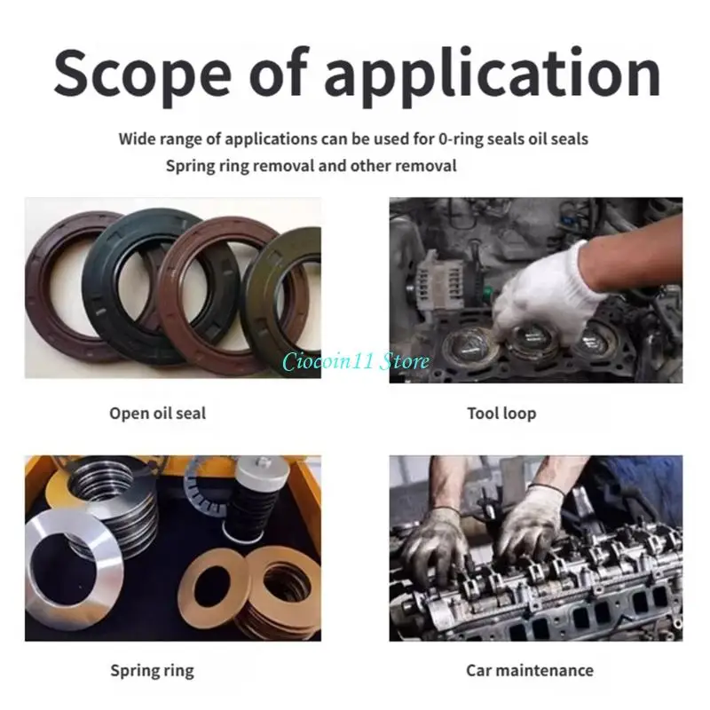 Y1UB 4/8/10Pcs O Rings Seal Disassembly Tool Oil Seal Screwdrivers Set O Rings Seal Gasket Puller Remover Removal Pick Hook
Y1UB 4/8/10Pcs O Rings Seal Disassembly Tool Oil Seal Screwdrivers Set O Rings Seal Gasket Puller Remover Removal Pick Hook