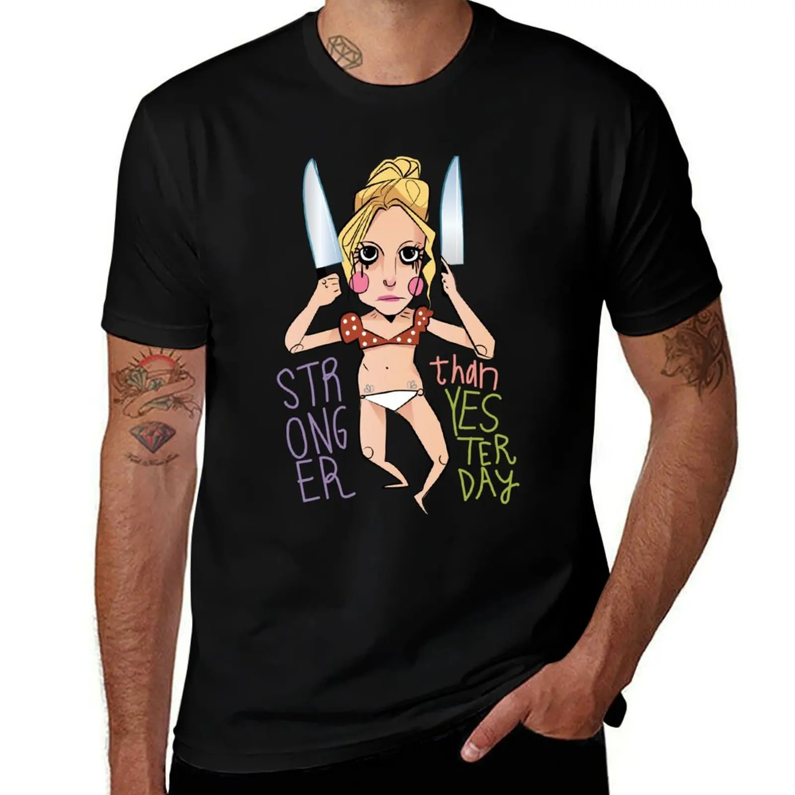 Britney: Stronger T-Shirt cotton graphic tees gifts for boyfriend anime figures boys whites vintage t shirt men
Britney: Stronger T-Shirt cotton graphic tees gifts for boyfriend anime figures boys whites vintage t shirt men