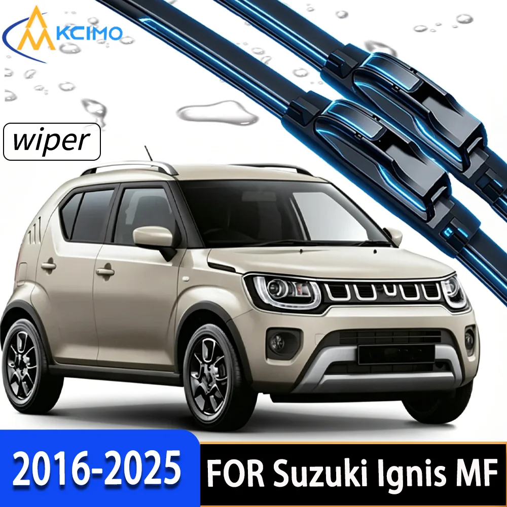 2Pcs Front Windshield Wiper Blades For Suzuki Ignis MF 2016-2025, Quality Rubber Wipers for Clear Driving View
2Pcs Front Windshield Wiper Blades For Suzuki Ignis MF 2016-2025, Quality Rubber Wipers for Clear Driving View