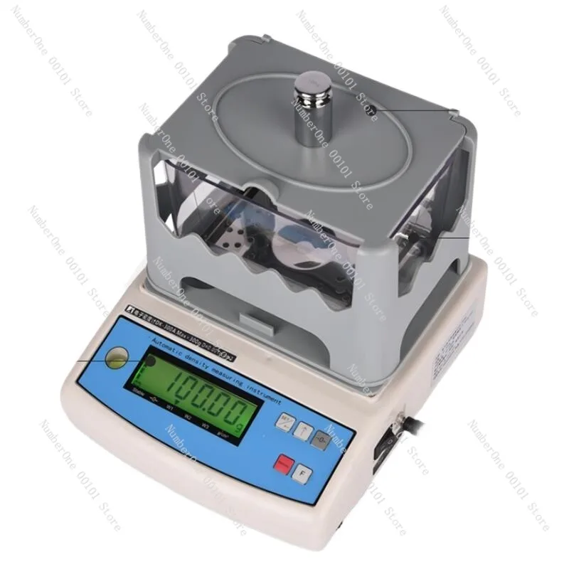 High Precision Electronic Solid Density Meter Gold Plastic Rubber Particle Density Meter
High Precision Electronic Solid Density Meter Gold Plastic Rubber Particle Density Meter
