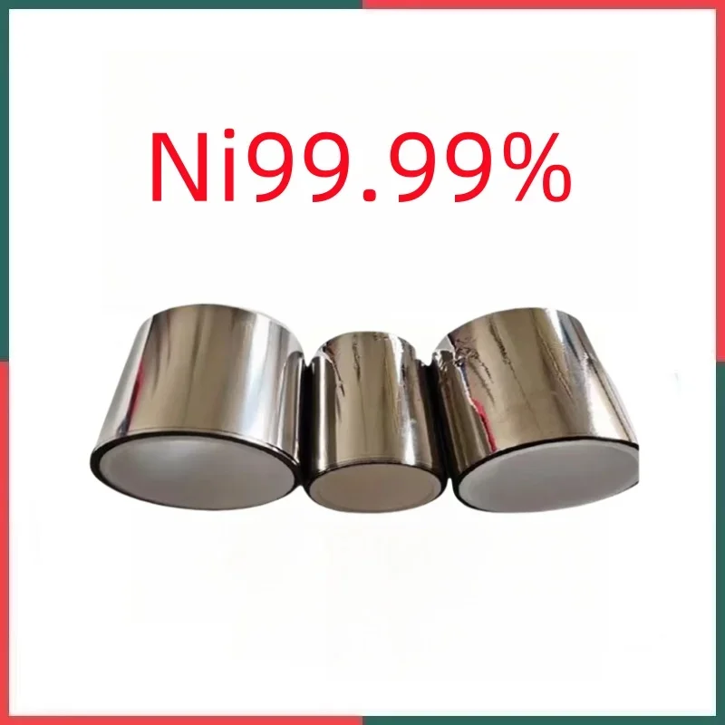 0.003mm 0.005mm 0.008mm high purity ultra-thin nickel foil N4 nickel coil N6 battery Ni99.99% 
0.003mm 0.005mm 0.008mm high purity ultra-thin nickel foil N4 nickel coil N6 battery Ni99.99%