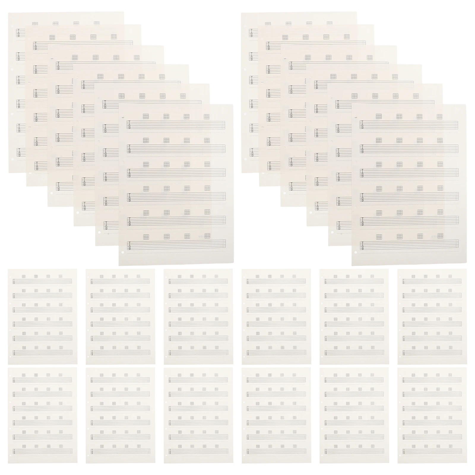 85 Pcs Manuscript Paper Guitar Notebook Musical Instrument Accessories Blank Tab Tablature Notation Staff Draft
85 Pcs Manuscript Paper Guitar Notebook Musical Instrument Accessories Blank Tab Tablature Notation Staff Draft