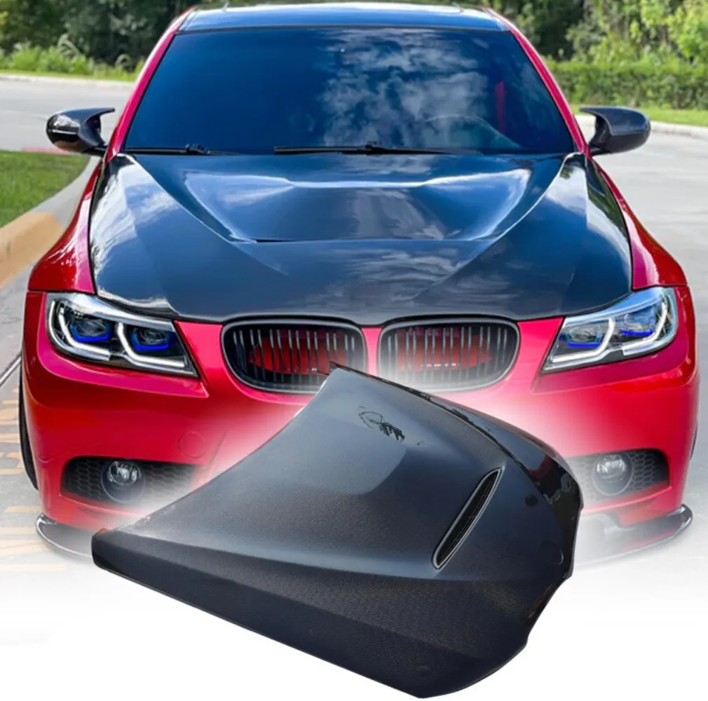 For BMW E90 M3 320i 325i 328i LCI 2009-2012 Real Carbon Front Engine Hood Bonnet Cover Replacement Body Kit Parts
For BMW E90 M3 320i 325i 328i LCI 2009-2012 Real Carbon Front Engine Hood Bonnet Cover Replacement Body Kit Parts