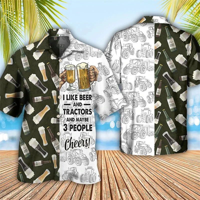 Beer Lover Unique Printed Shirts Men's Clothing Funny Trendy Short Sleeve Shirt 2025 Fashion Novel Street Casual Blouse New
Beer Lover Unique Printed Shirts Men's Clothing Funny Trendy Short Sleeve Shirt 2025 Fashion Novel Street Casual Blouse New