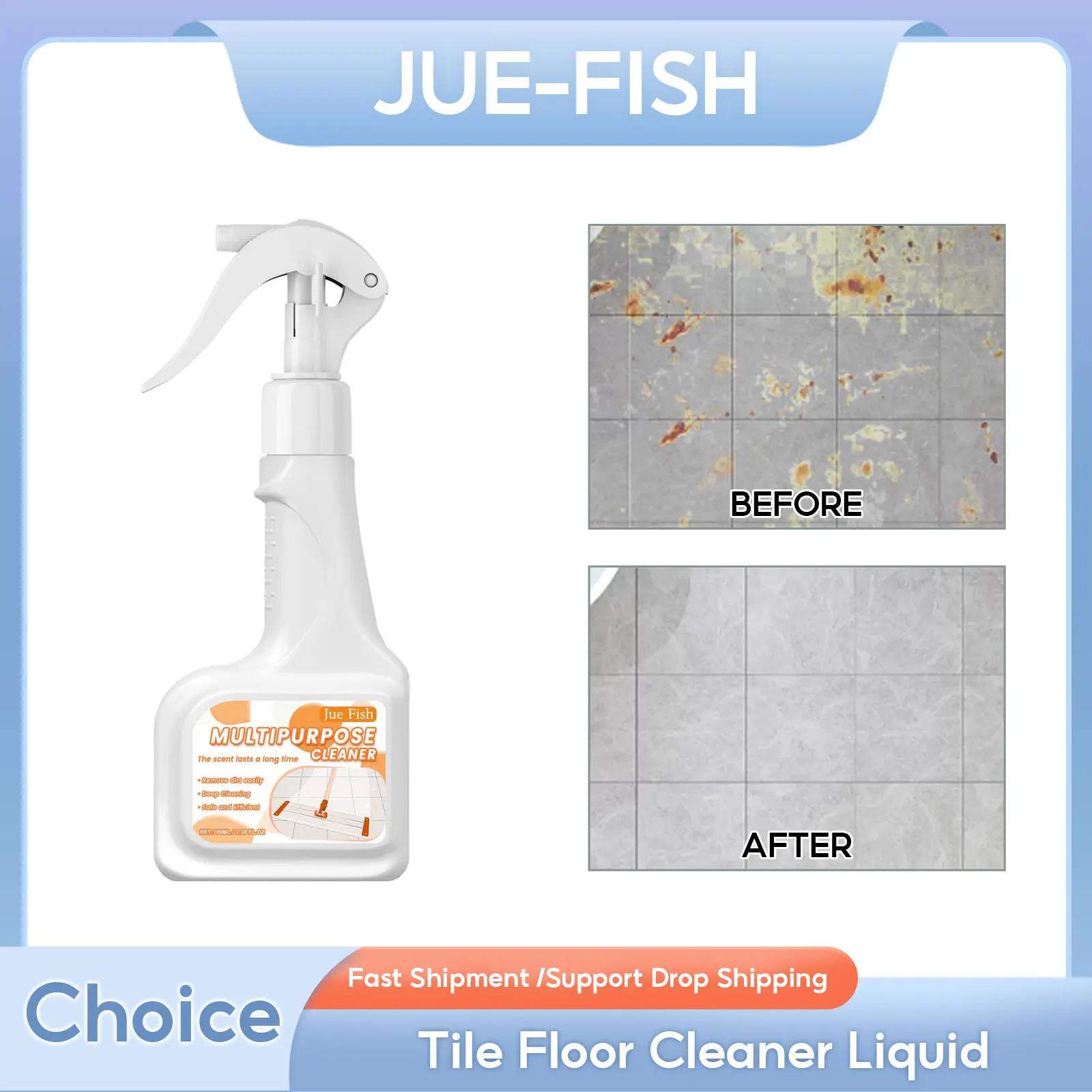 Tile Brightening Cleaner Wood Stain Dirty Removing Floor Cleaning Renovating Ceramic Tile Decontamination Marble Cleaning Liquid
Tile Brightening Cleaner Wood Stain Dirty Removing Floor Cleaning Renovating Ceramic Tile Decontamination Marble Cleaning Liquid