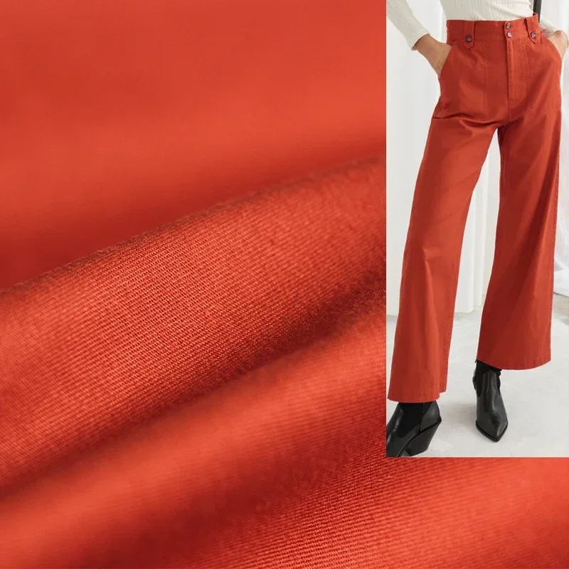 Redraspberry Orange Elastic Single-Yarn Drill Cotton Fabric GarmentMaterial Women Pants Windcoat DIY Sewing Cloth Freeshipping
Redraspberry Orange Elastic Single-Yarn Drill Cotton Fabric GarmentMaterial Women Pants Windcoat DIY Sewing Cloth Freeshipping