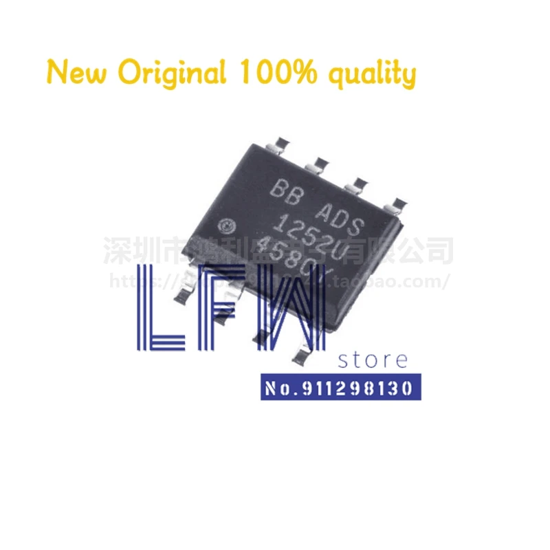 2 шт./лот ADS1252U/2K5 ADS1252U ADS1252 SOP8 Чипсет 100% новый и оригинальный детский
2 шт./лот ADS1252U/2K5 ADS1252U ADS1252 SOP8 Чипсет 100% новый и оригинальный детский