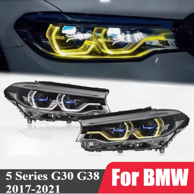 LED Headlight For BMW 5 Series G30 2017-2021 Non-AFS Car Headlamp Assembly DRL Daytime Running Turn Signal Indicator Lights
LED Headlight For BMW 5 Series G30 2017-2021 Non-AFS Car Headlamp Assembly DRL Daytime Running Turn Signal Indicator Lights