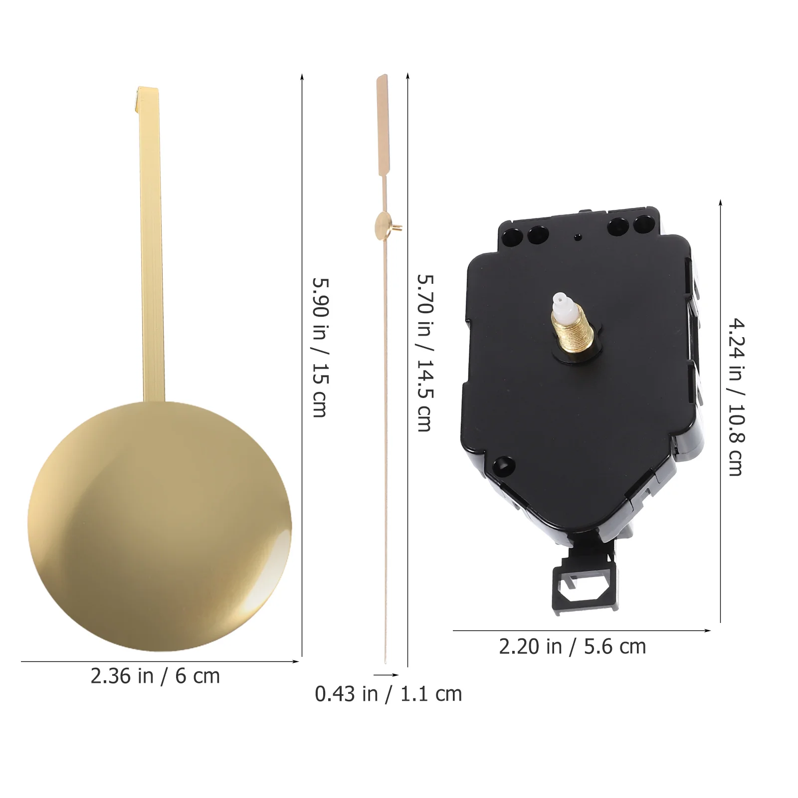 1Set DIY Clock Mechanism Kit Metal Replacement Parts for High Torque Wall Clock Movement Repair and Craft Clocks
1Set DIY Clock Mechanism Kit Metal Replacement Parts for High Torque Wall Clock Movement Repair and Craft Clocks