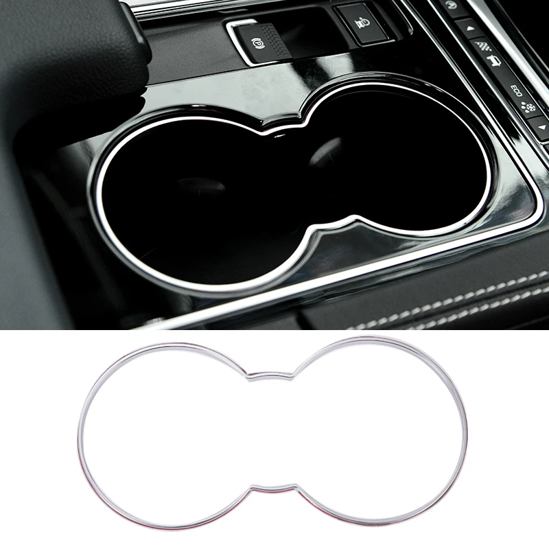 ABS Chrome Car Styling Water Cup Holder Frame Trim Covers Stickers For Jaguar XE F-Pace f pace 2016 Interior Auto Accessories
ABS Chrome Car Styling Water Cup Holder Frame Trim Covers Stickers For Jaguar XE F-Pace f pace 2016 Interior Auto Accessories
