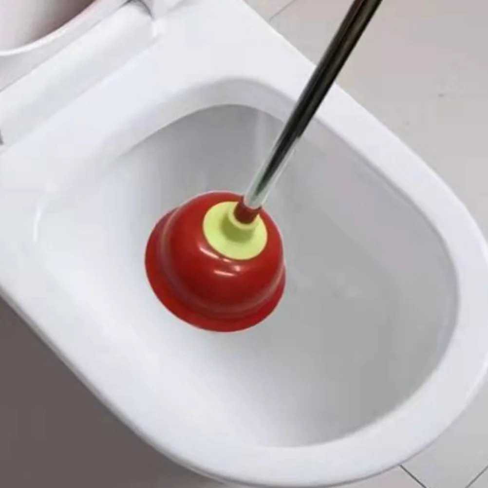 s Red Toilet Plunger Long Handle Stainless Steel Rubber Unclog Bathroom Tools Powerful Suction Drain Cleaner Smooth Surface Easy
s Red Toilet Plunger Long Handle Stainless Steel Rubber Unclog Bathroom Tools Powerful Suction Drain Cleaner Smooth Surface Easy