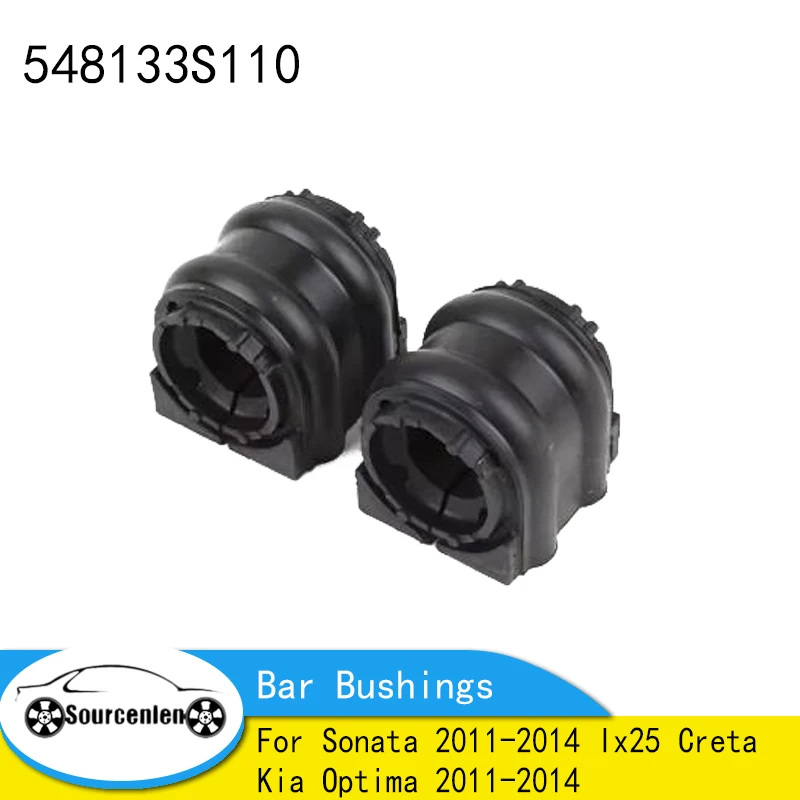 2 Pcs Front Stabilizer Bar Bushings for Sonata 2011-2014 Ix25 Creta for Kia Optima 2011-2014 548133S110 54813-3S110
2 Pcs Front Stabilizer Bar Bushings for Sonata 2011-2014 Ix25 Creta for Kia Optima 2011-2014 548133S110 54813-3S110