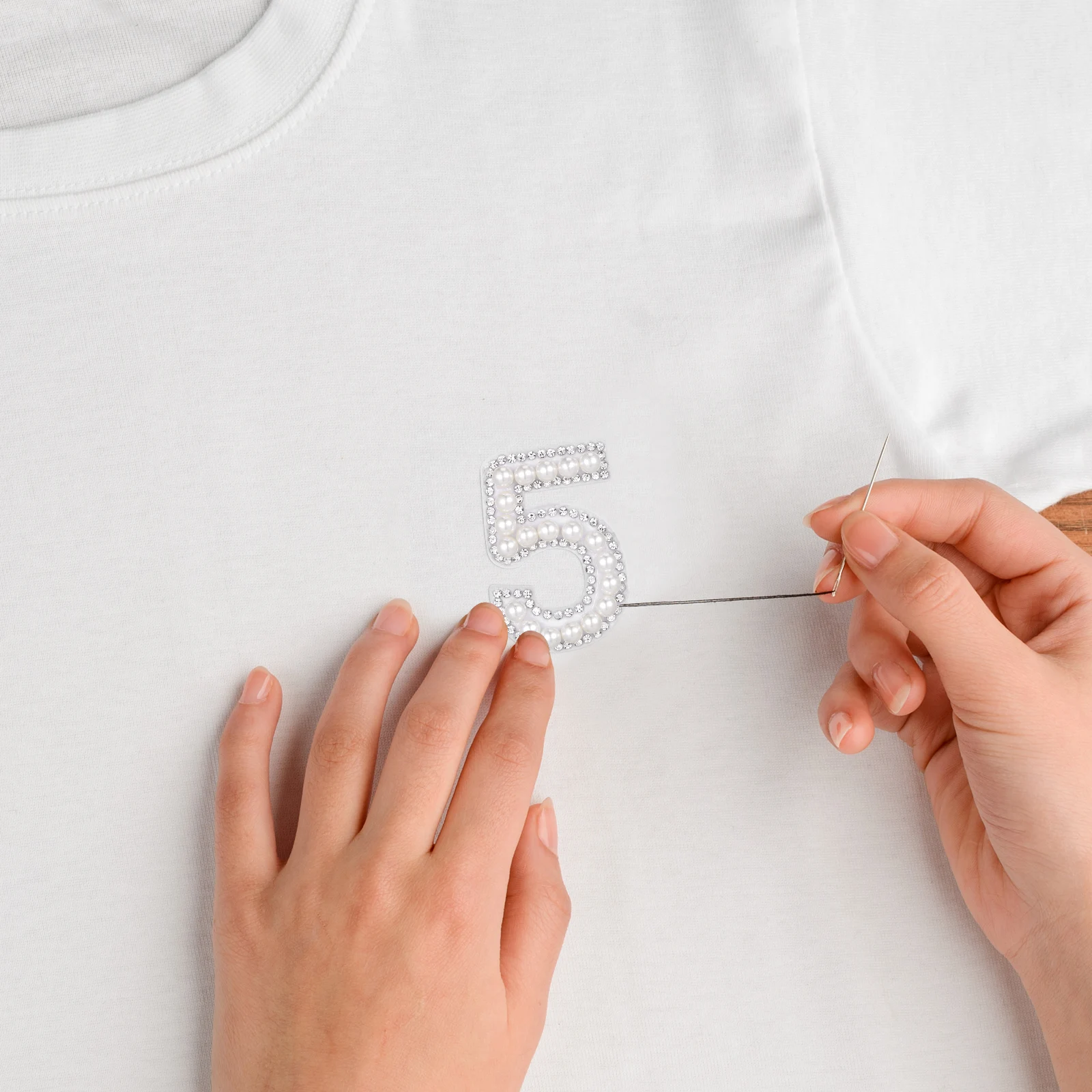 Stickers White Mini Patches Number Rhinestone Pearl Iron On For Clothing DIY Accessories Replaceable Decorative
Stickers White Mini Patches Number Rhinestone Pearl Iron On For Clothing DIY Accessories Replaceable Decorative