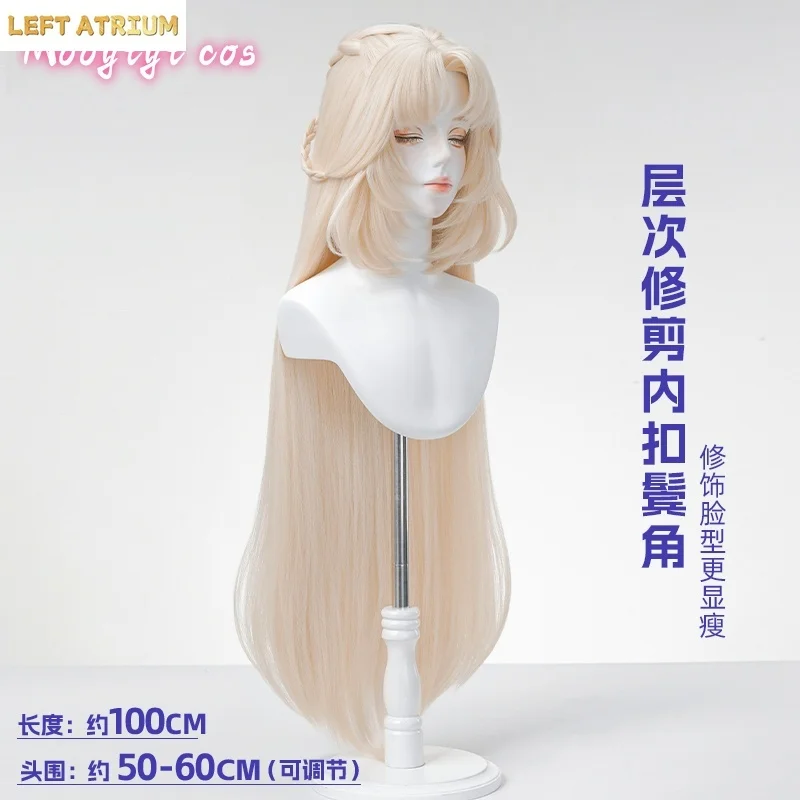 Game Genshin Impact Nicole Reeyn Cosplay Wig Halloween Christmas Role Playing Party Free cap 100cm Length Hair Newly Women Wig
Game Genshin Impact Nicole Reeyn Cosplay Wig Halloween Christmas Role Playing Party Free cap 100cm Length Hair Newly Women Wig