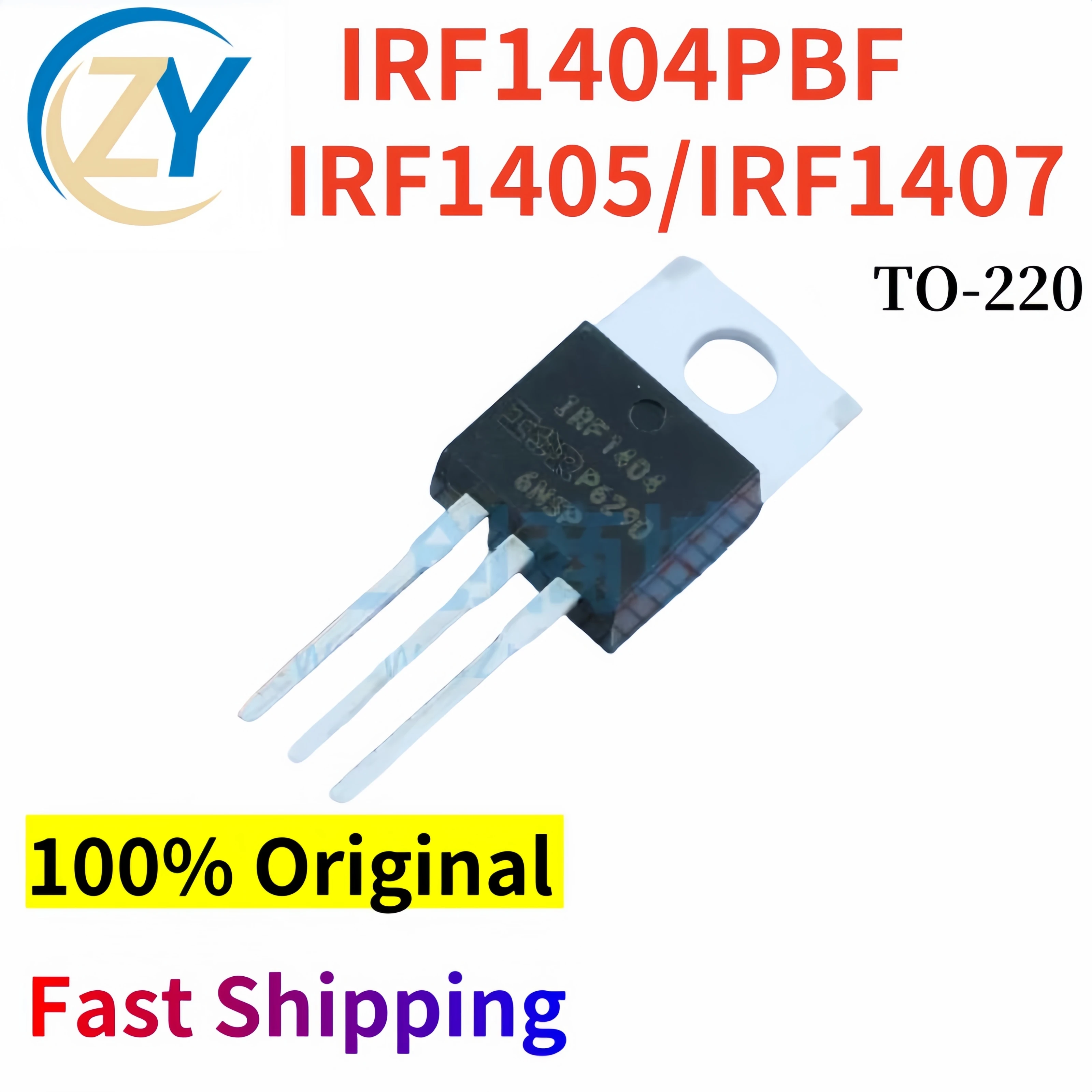 (5 шт.) транзисторы IRF1404 IRF1405 IRF1407PBF TO-220 100% оригинальные и технические
(5 шт.) транзисторы IRF1404 IRF1405 IRF1407PBF TO-220 100% оригинальные и технические