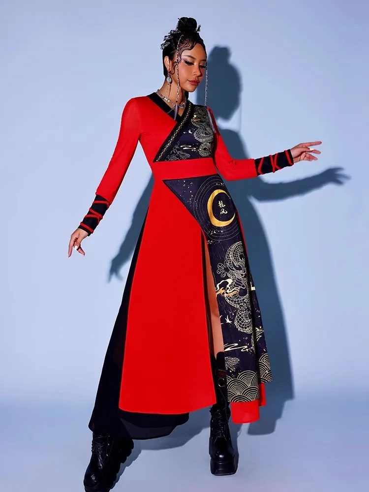 Trendy Dance Costume Jazz Dance Performance Outfit Bar DS Show Gogo Girl Clothing Annual Conference Women's Fashion Stage Wear
Trendy Dance Costume Jazz Dance Performance Outfit Bar DS Show Gogo Girl Clothing Annual Conference Women's Fashion Stage Wear