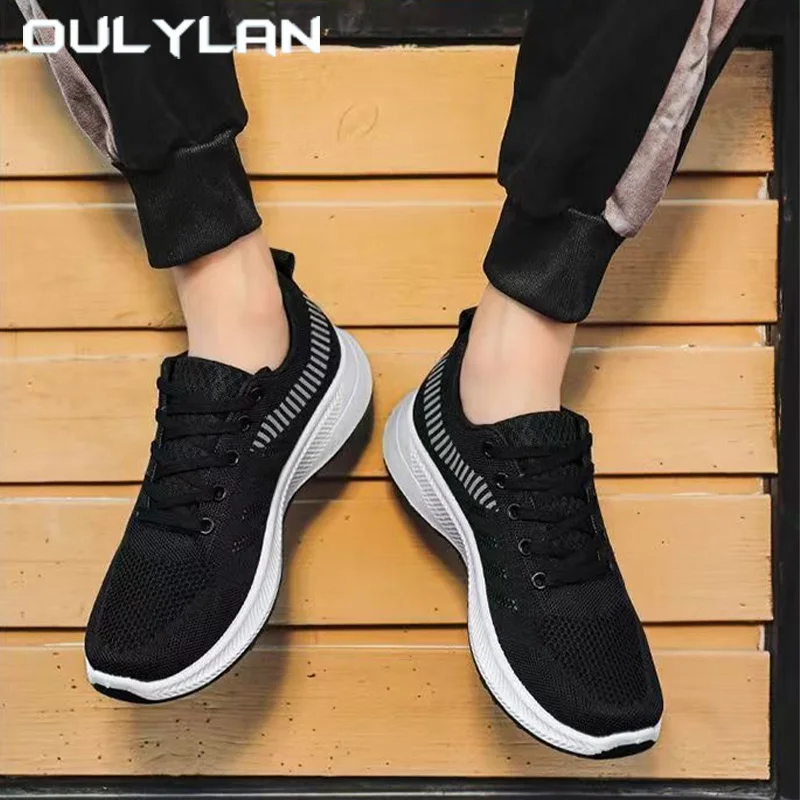 Oulylan Men Comfortable Breathable Durable Sneakers Trending Soft Sole Sports Footwear Summer Flying Woven Casual Running Shoes
Oulylan Men Comfortable Breathable Durable Sneakers Trending Soft Sole Sports Footwear Summer Flying Woven Casual Running Shoes