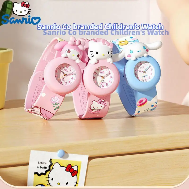 Genuine Sanrio Hello Kitty Watch Cute Cinnamoroll My Melody Wrist Ornament Silicone Quartz Watch Festive Gift
Genuine Sanrio Hello Kitty Watch Cute Cinnamoroll My Melody Wrist Ornament Silicone Quartz Watch Festive Gift