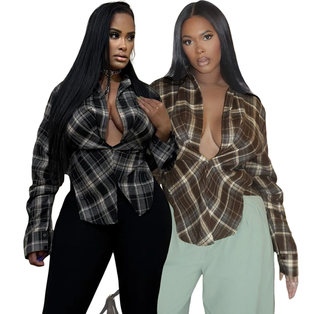 Осень 2026, женские винтажные клетчатые пуловеры с v-образным вырезом и разрезом, рубашки, сексуальные лоскутные свободные плиссированные блузки с длинными рукавами, модная женская верхняя одежда
Осень 2026, женские винтажные клетчатые пуловеры с v-образным вырезом и разрезом, рубашки, сексуальные лоскутные свободные плиссированные блузки с длинными рукавами, модная женская верхняя одежда