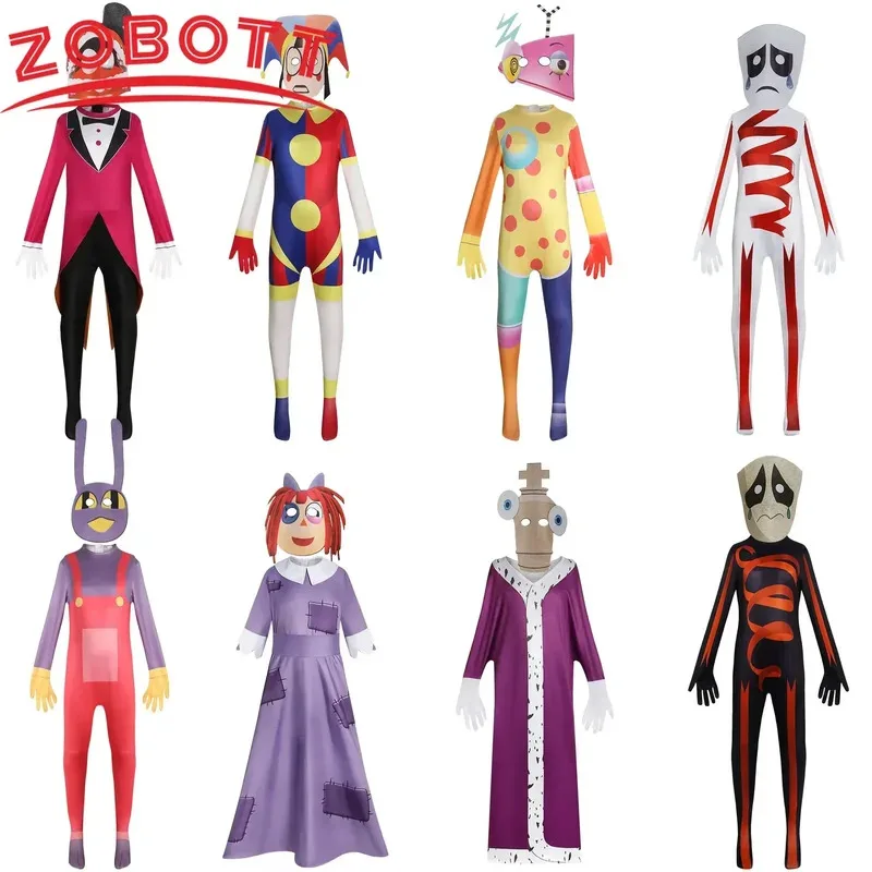 Magic Number Circus Cosplay Bodysuit Pomni Role Play Bodysuit Unisex Full Carnival Party Outfits
Magic Number Circus Cosplay Bodysuit Pomni Role Play Bodysuit Unisex Full Carnival Party Outfits