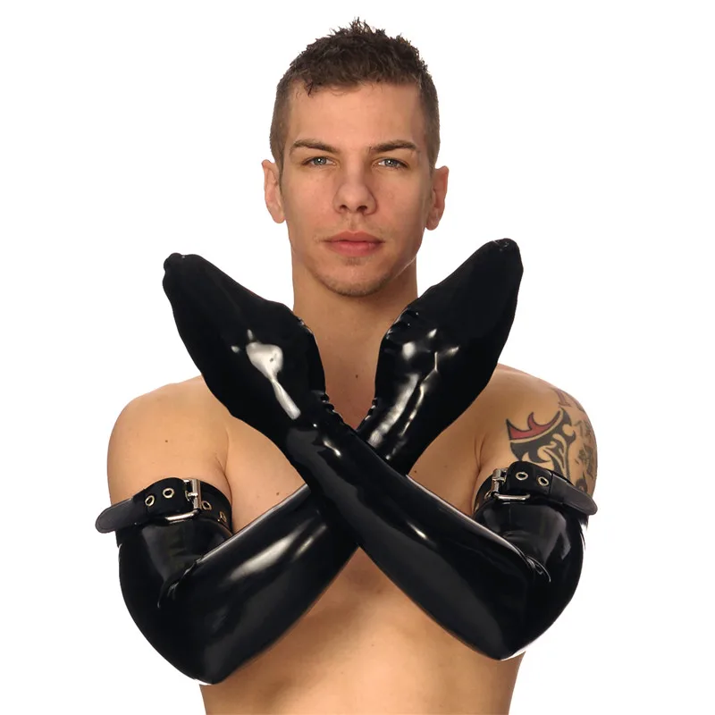Male Unisex Sexy Black Latex Handmade Fold One's Hands Prayer Posture Long Adjust Customize Gloves Size Round Zentai Fetish
Male Unisex Sexy Black Latex Handmade Fold One's Hands Prayer Posture Long Adjust Customize Gloves Size Round Zentai Fetish