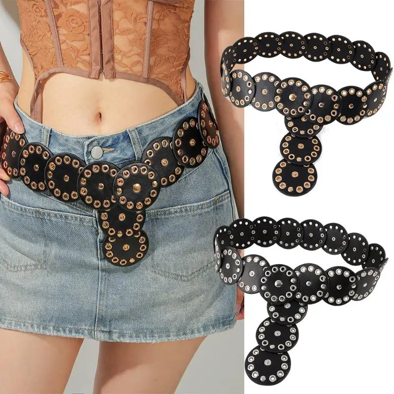 1 шт. Характерный женский ремень из искусственной кожи с овальной заклепкой и пряжкой, винтажные персонализированные ремни.
1 шт. Характерный женский ремень из искусственной кожи с овальной заклепкой и пряжкой, винтажные персонализированные ремни.