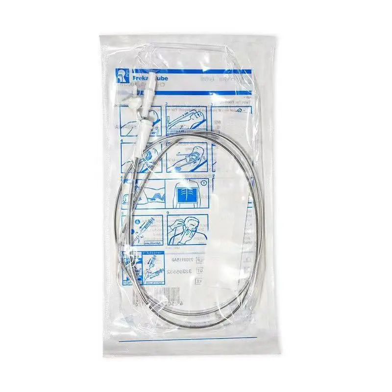 CH14 Adult gastric tube nasal feeding tube nasogastric tube with guide wire
CH14 Adult gastric tube nasal feeding tube nasogastric tube with guide wire
