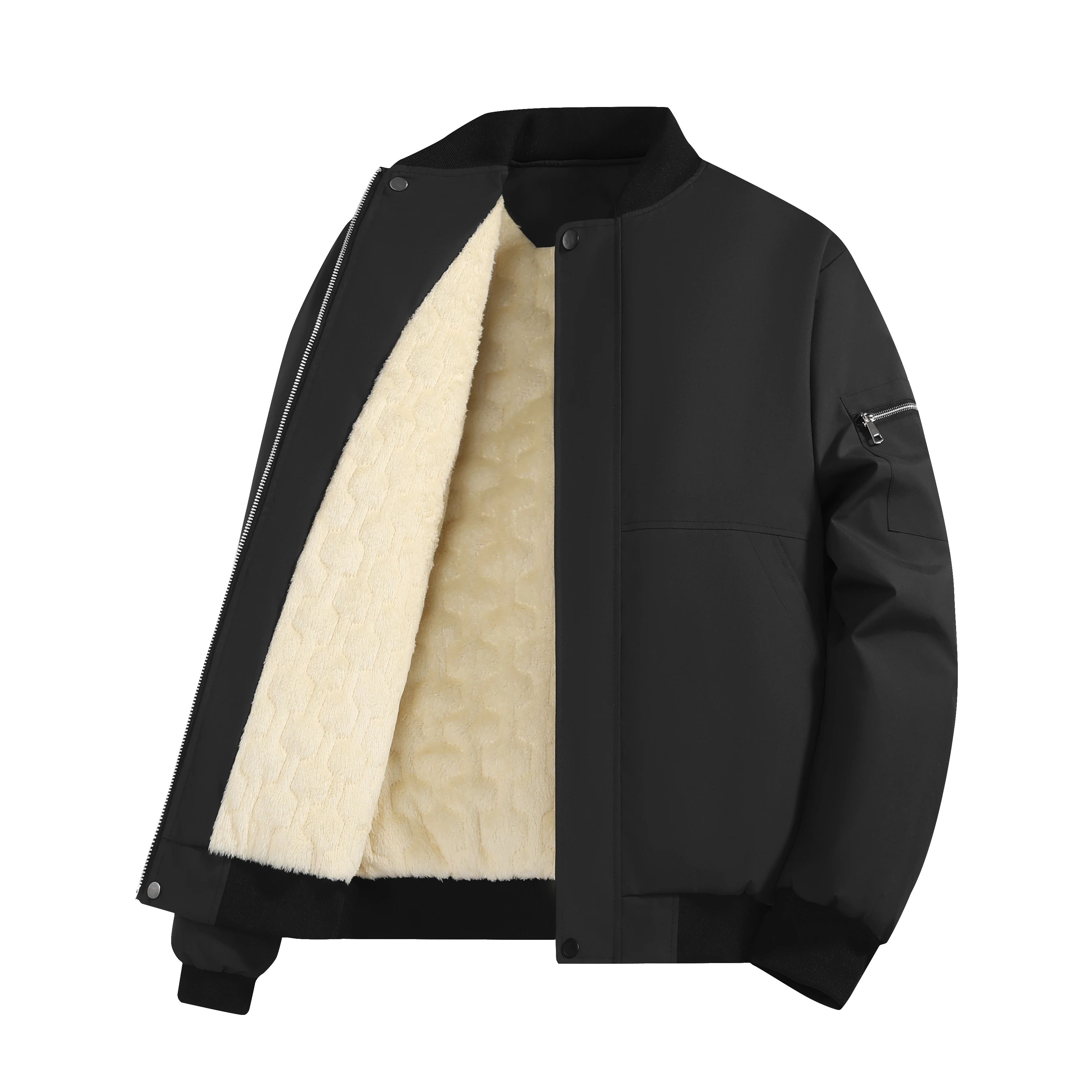 Мужские осенние и зимние стили с флисовой курткой Lambing и мужской повседневный трендовый топ с воротником-стойкой и толстой флисовой курткой
Мужские осенние и зимние стили с флисовой курткой Lambing и мужской повседневный трендовый топ с воротником-стойкой и толстой флисовой курткой