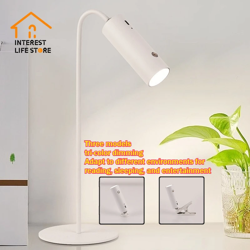 New 3 in 1 LED Desk Lamp Eye-Caring Night Light Rechargeable Full Spectrum with Magnetic Base Portable Bedside School Study Lamp
New 3 in 1 LED Desk Lamp Eye-Caring Night Light Rechargeable Full Spectrum with Magnetic Base Portable Bedside School Study Lamp