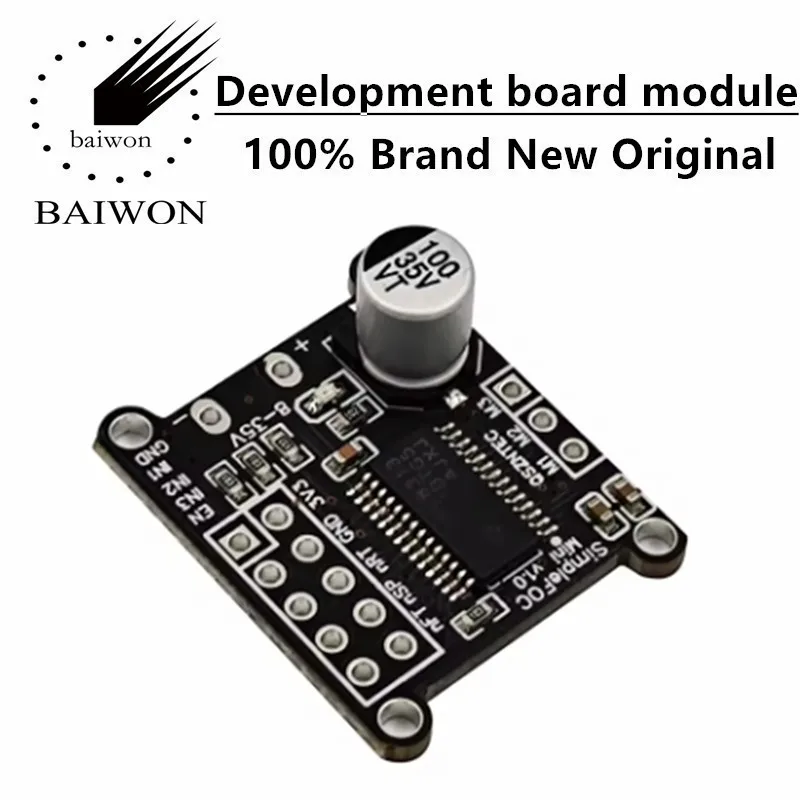 SimpleFOCMini DC brushless motor drive board FOC control driver SVPWM control algorithm
SimpleFOCMini DC brushless motor drive board FOC control driver SVPWM control algorithm