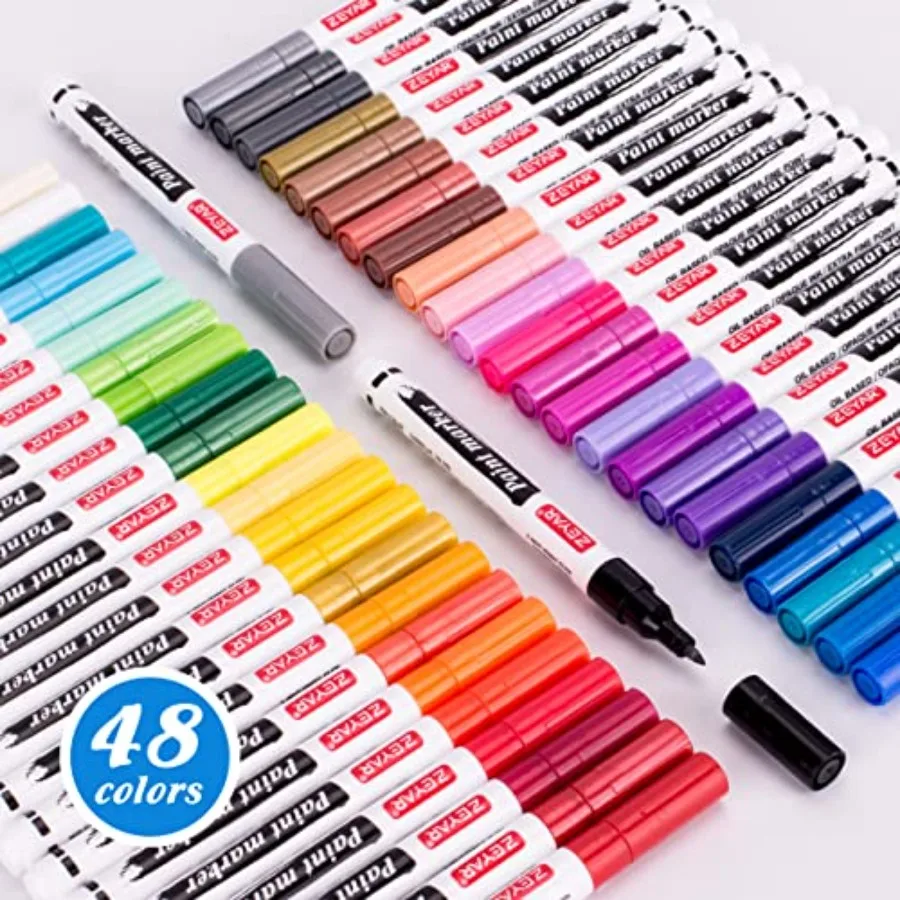 Oil-Based Paint Markers, Expert of Rock Painting, Extra Fine Point,,AP Certified. Permanent Ink and Waterproof, Works on Rock,
Oil-Based Paint Markers, Expert of Rock Painting, Extra Fine Point,,AP Certified. Permanent Ink and Waterproof, Works on Rock,