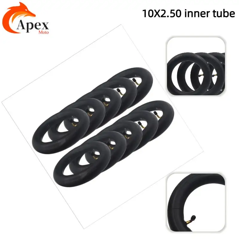10X2.5 inner tube butyl rubber for stroller, bicycle, electric scooter tire inner tube
10X2.5 inner tube butyl rubber for stroller, bicycle, electric scooter tire inner tube