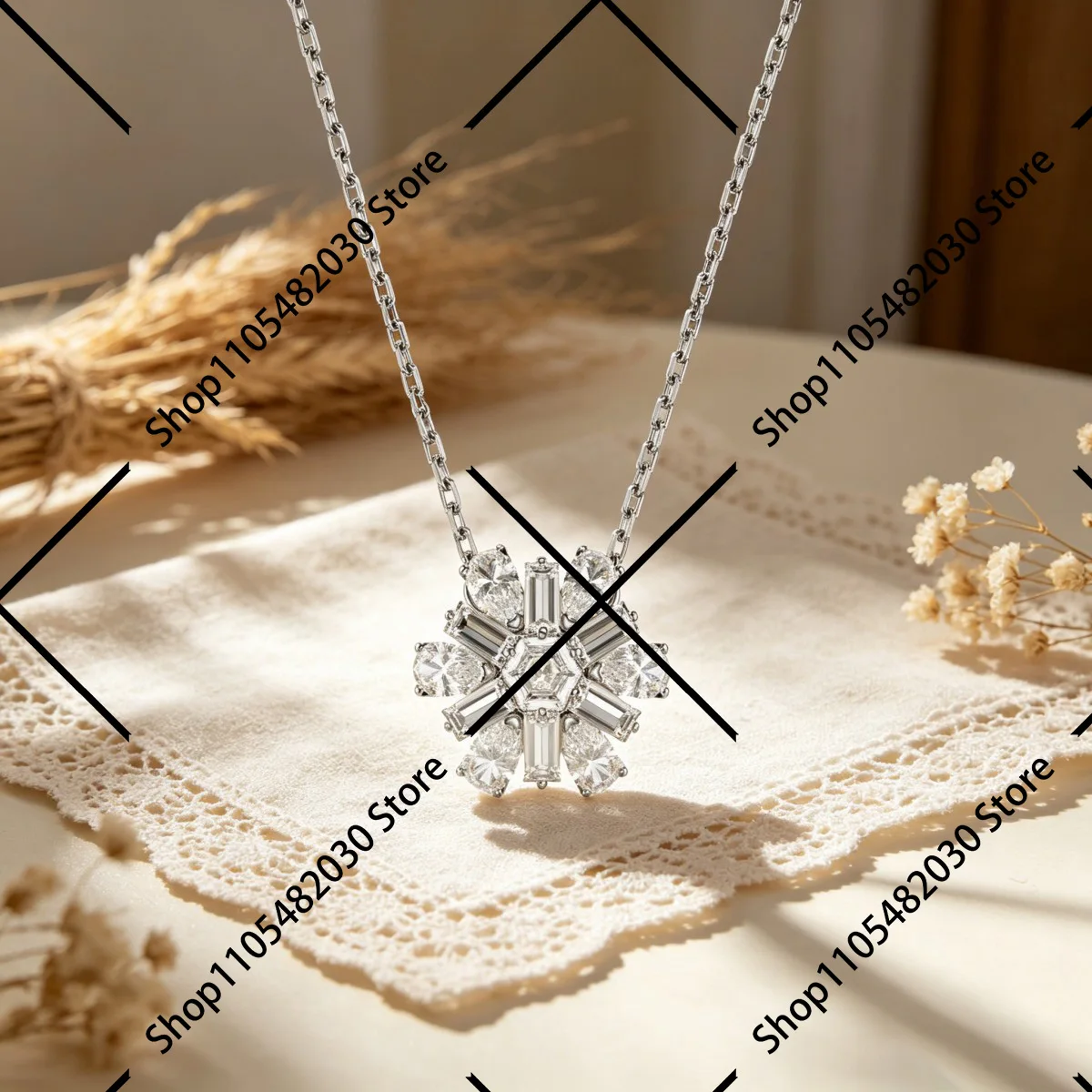 Swan Pendant with Teardrop Stone Necklace Luxe Design
Swan Pendant with Teardrop Stone Necklace Luxe Design