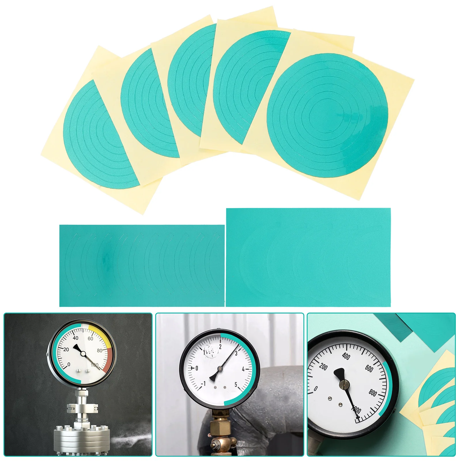7 Sheets Supply Pressure Gauge Sticker Tag Adhesive Decals Reflective Film Stickers
7 Sheets Supply Pressure Gauge Sticker Tag Adhesive Decals Reflective Film Stickers