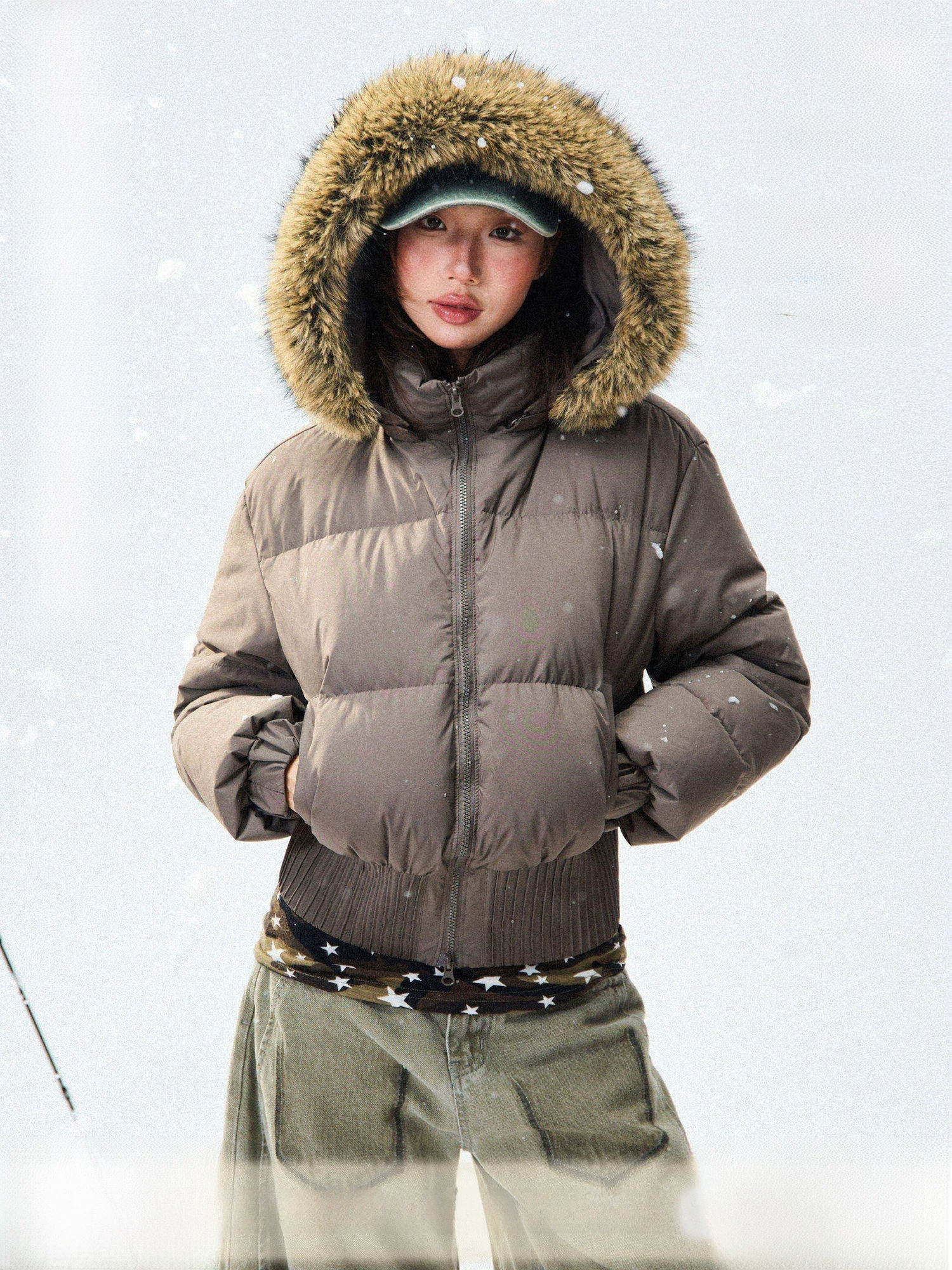 Young Stage Thiened down Jaet Women's Winter Warm Slim Fit ort Coat Special Fluorine White Du down Waist Cinched
Young Stage Thiened down Jaet Women's Winter Warm Slim Fit ort Coat Special Fluorine White Du down Waist Cinched