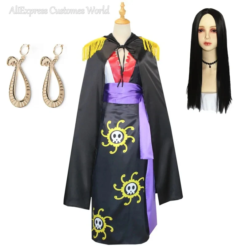 ✿2026✿Anime Boa Hancock Empire Snake Cheongsam Cosplay Costume For Sexy Woman Wig Cloak Lily Seven Warlords of The Sea Hallowee✿
✿2026✿Anime Boa Hancock Empire Snake Cheongsam Cosplay Costume For Sexy Woman Wig Cloak Lily Seven Warlords of The Sea Hallowee✿