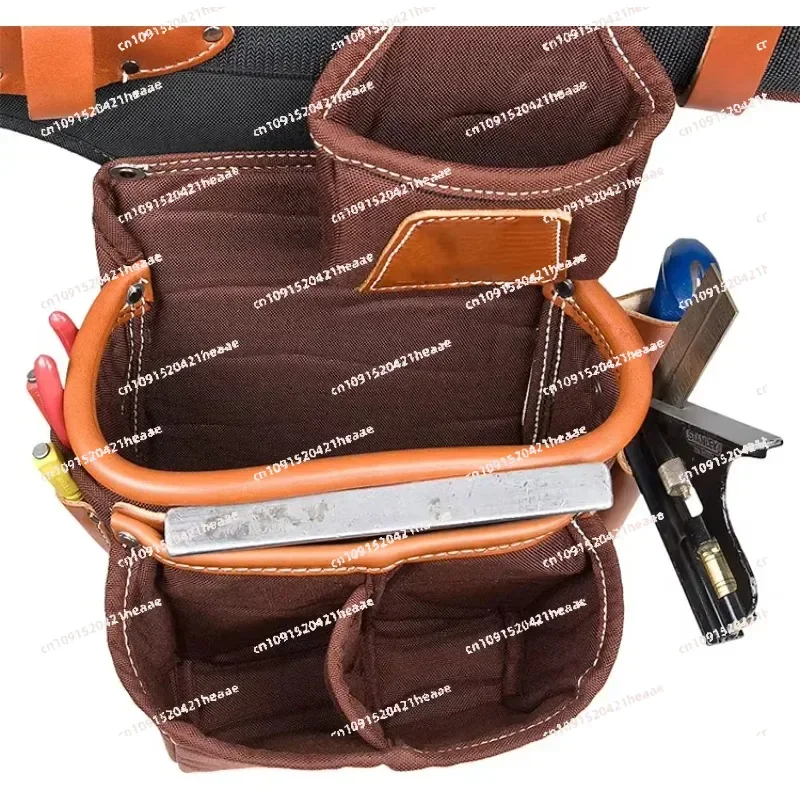 Новая модель кожаной сумки для инструментов, маленькая сумка для инструментов, подходит для электрика
Новая модель кожаной сумки для инструментов, маленькая сумка для инструментов, подходит для электрика