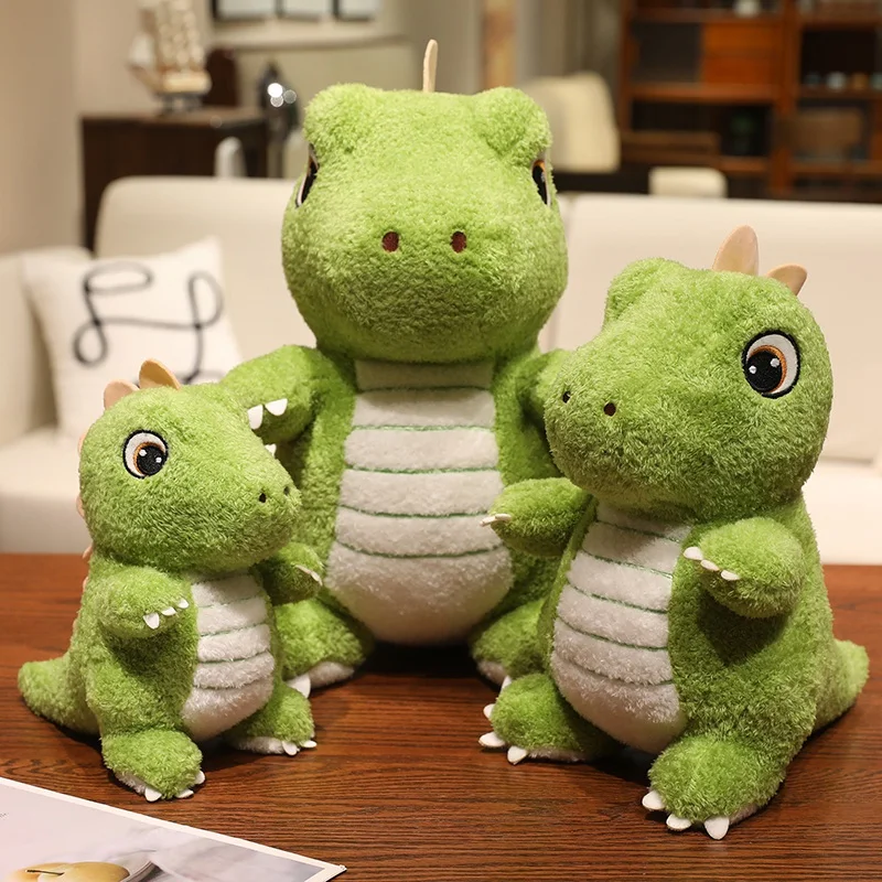 Cartoon Little Green Dragon Plush Toy Soft Stuffed Animals Dinosaur Baby Plushie Doll Hug Pillow Kawaii Room Deco for Girls Gift
Cartoon Little Green Dragon Plush Toy Soft Stuffed Animals Dinosaur Baby Plushie Doll Hug Pillow Kawaii Room Deco for Girls Gift