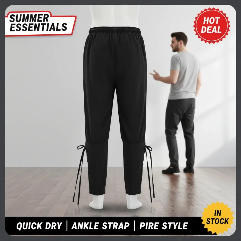 ✠ZTON Men's Casual Pants Summer Quick Dry Ankle Strap Pants Medieval Pirate Costume Bottoms✠❥L
✠ZTON Men's Casual Pants Summer Quick Dry Ankle Strap Pants Medieval Pirate Costume Bottoms✠❥L