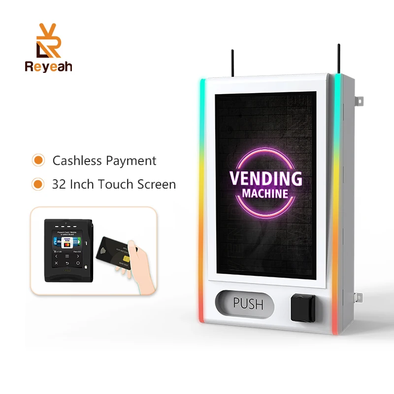 New Design Mini Table Top Vending Machine Wall Mounted 18 Age Verification Vending Machine With Max Capacity
New Design Mini Table Top Vending Machine Wall Mounted 18 Age Verification Vending Machine With Max Capacity
