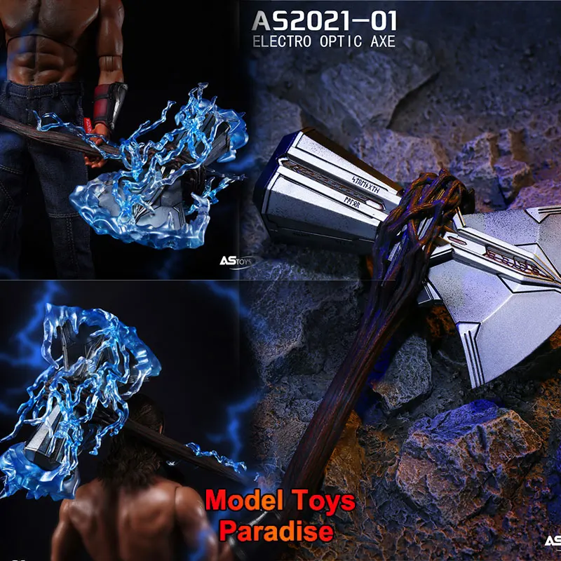 ASTOYS AS2021-01 1/6 Men Soldier Thor Tomahawk Super Hero Luminous Lightning Version Axe Fit 12inch Action Figure Body
ASTOYS AS2021-01 1/6 Men Soldier Thor Tomahawk Super Hero Luminous Lightning Version Axe Fit 12inch Action Figure Body