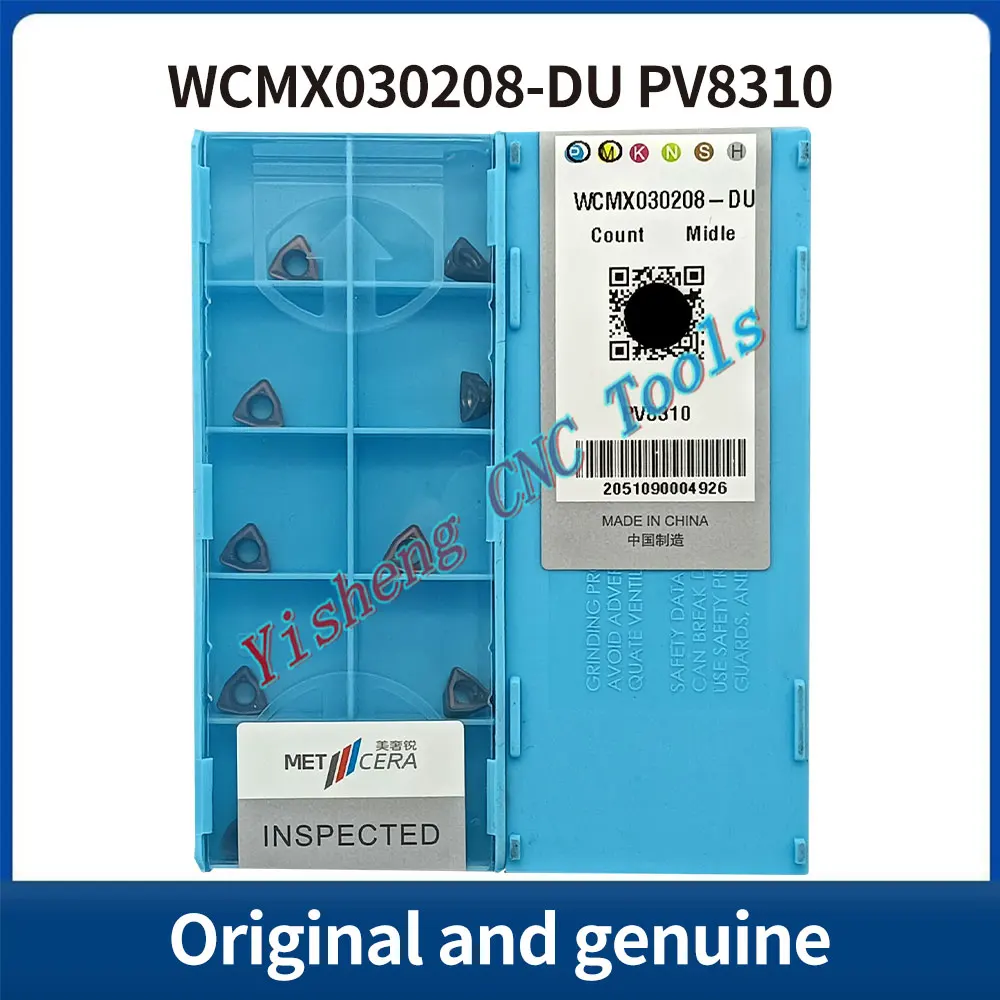 METCERA Cutting Tools WCMX030208-DU WCMX040208-DU WCMX050308-DU WCMX06T308-DU WCMX080412-DU PV8210 PV8310 CNC blades
METCERA Cutting Tools WCMX030208-DU WCMX040208-DU WCMX050308-DU WCMX06T308-DU WCMX080412-DU PV8210 PV8310 CNC blades