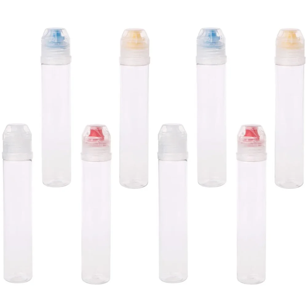 8pcs 72ML Silicone Travel Bottles Small Squeeze Containers for Sauces Dressing Condiments Portable Easy Clean Durable Random
8pcs 72ML Silicone Travel Bottles Small Squeeze Containers for Sauces Dressing Condiments Portable Easy Clean Durable Random