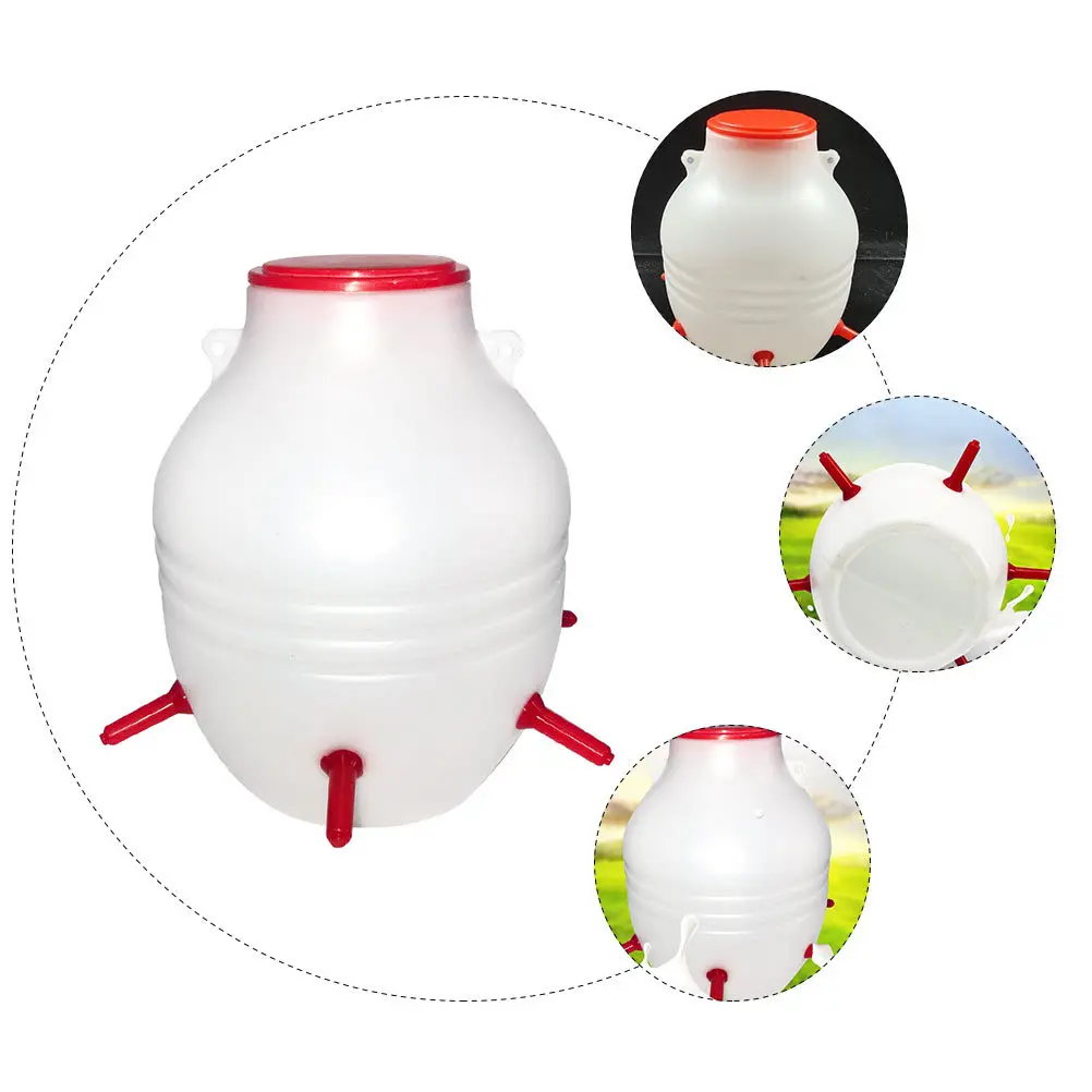 Plastic Lamb Feeder Durable Farm Tool Silicone Outlet Poultry Breeding Chicken Drinker Pig Lamb Animals Feeding Bottle Practical
Plastic Lamb Feeder Durable Farm Tool Silicone Outlet Poultry Breeding Chicken Drinker Pig Lamb Animals Feeding Bottle Practical