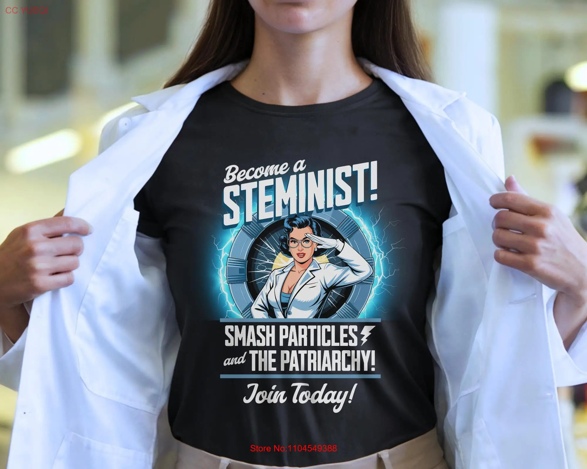 Футболка Become a STEMINIST Funny Feminist for Science Lovers Smash the Patriarchy Teacher Scientist Lab Tech
Футболка Become a STEMINIST Funny Feminist for Science Lovers Smash the Patriarchy Teacher Scientist Lab Tech