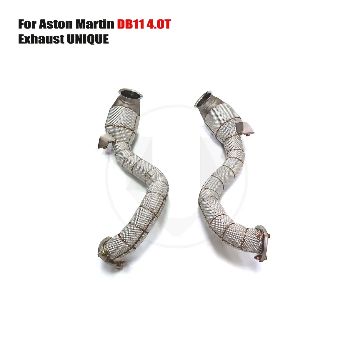 UNIQUE for Aston Martin DB11 4.0T v8 SS304 sports with heat shield metal catalytic exhaust Downpipe
UNIQUE for Aston Martin DB11 4.0T v8 SS304 sports with heat shield metal catalytic exhaust Downpipe
