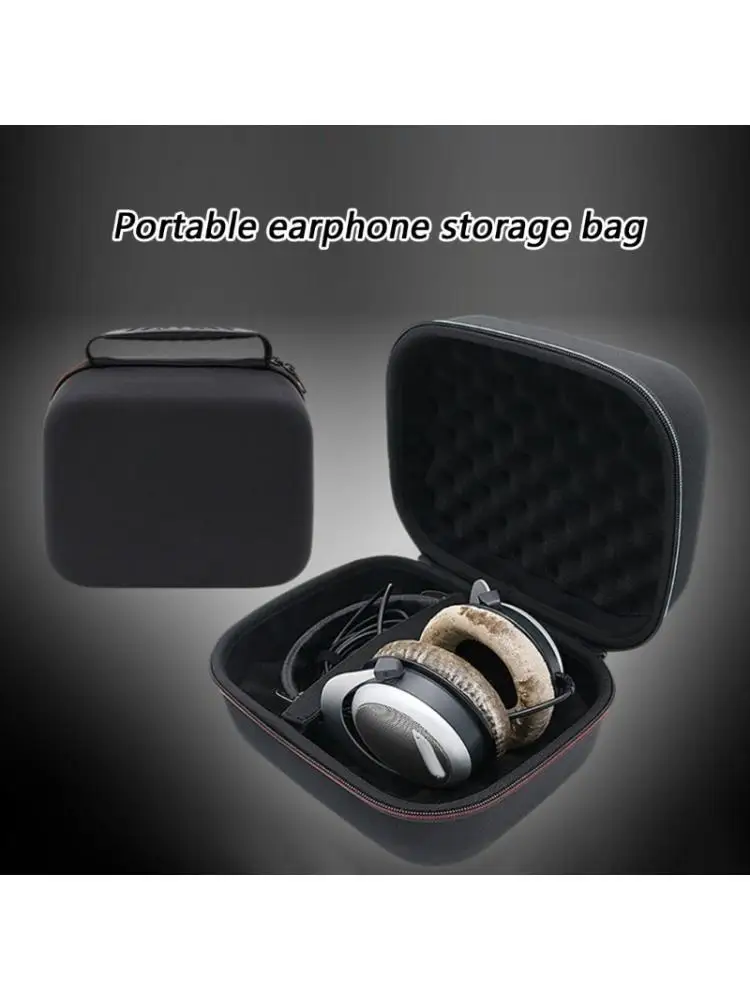 R53C Multifunctional Headphone Carrying Box Scratch Resistant Lining Accessory Storage Organiser for DT880 Edition
R53C Multifunctional Headphone Carrying Box Scratch Resistant Lining Accessory Storage Organiser for DT880 Edition