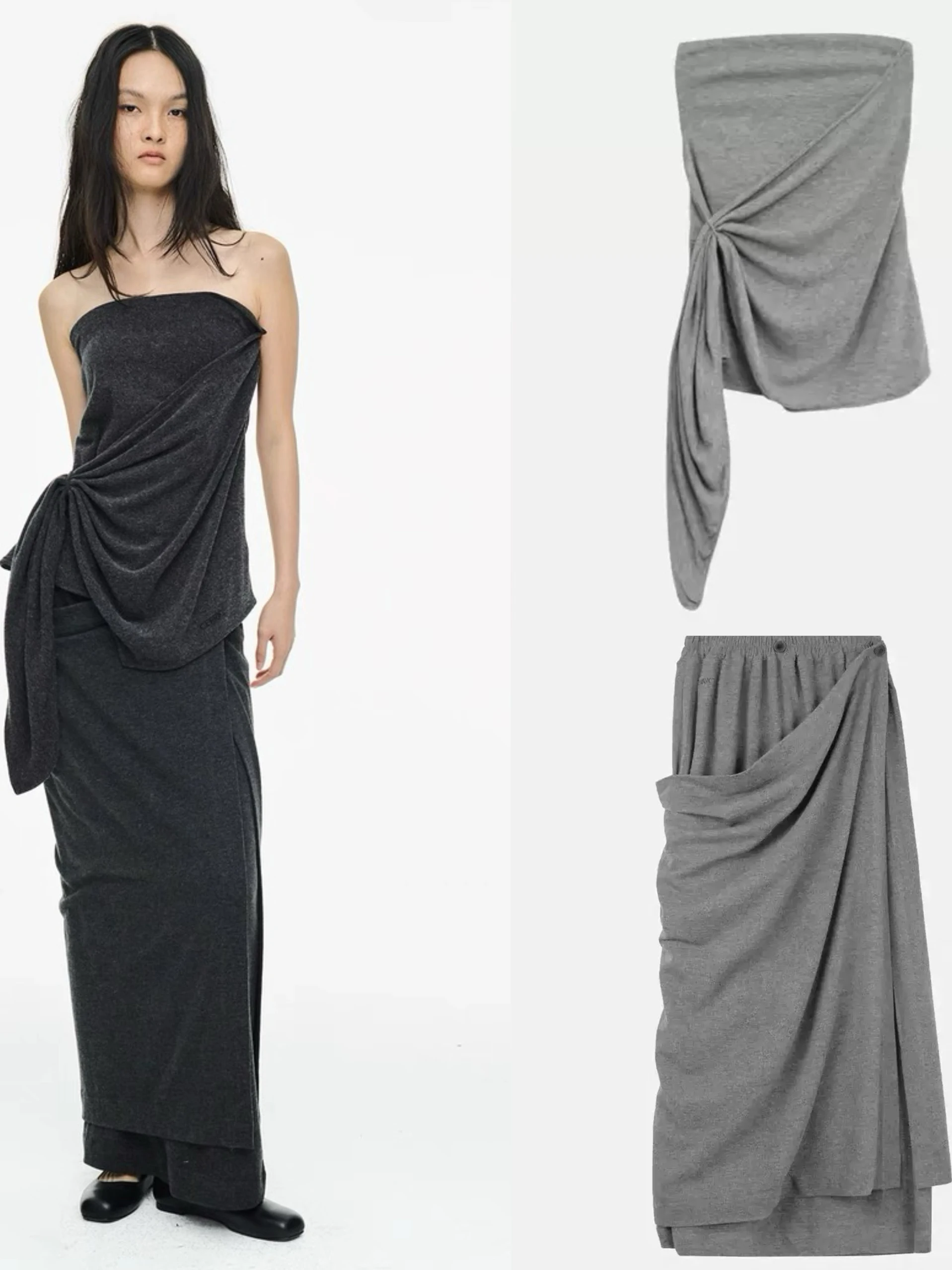 Asymmetrical Layered Design Crop Top And Skirt Set Slim Fit Personality Unconventional Cerr Style Melissabow Ladies Fashion
Asymmetrical Layered Design Crop Top And Skirt Set Slim Fit Personality Unconventional Cerr Style Melissabow Ladies Fashion