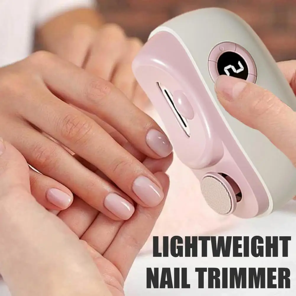 Noise Reduction Electric Nail Trimmer Rechargeable Electric Nail Clipper with Led Light 3-speed Automatic Fingernail for Baby
Noise Reduction Electric Nail Trimmer Rechargeable Electric Nail Clipper with Led Light 3-speed Automatic Fingernail for Baby